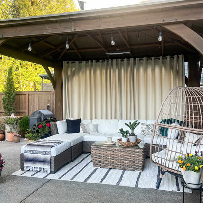 James Acrylic Outdoor Curtains