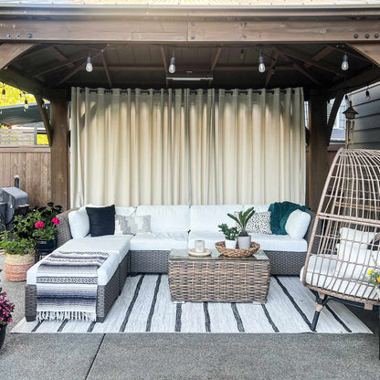 James Acrylic Outdoor Curtains