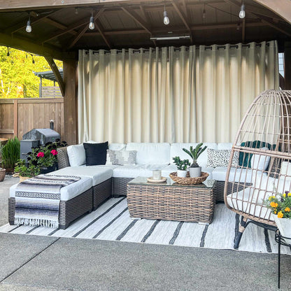 James Acrylic Outdoor Curtains