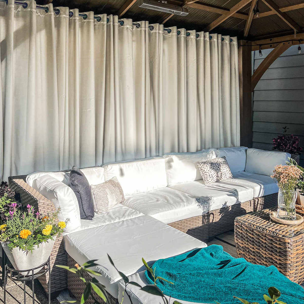 James Acrylic Outdoor Curtains