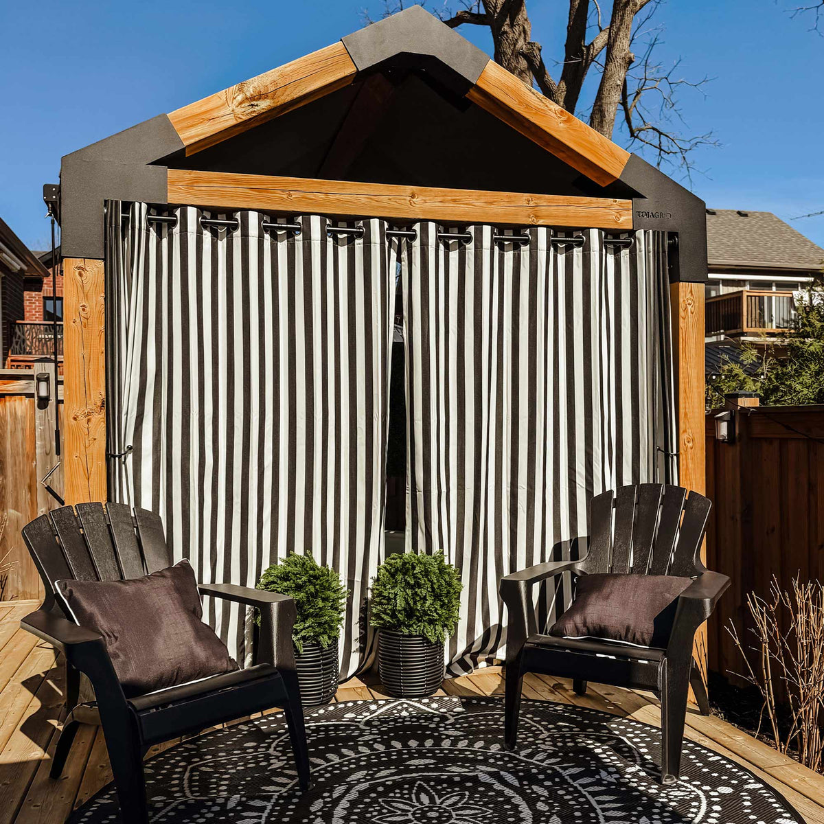 James Acrylic Outdoor Curtains
