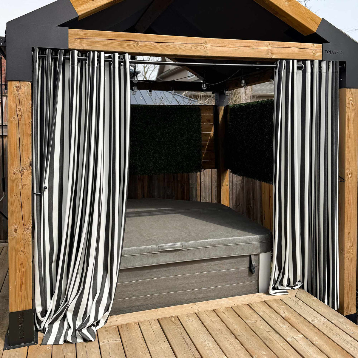James Acrylic Outdoor Curtains