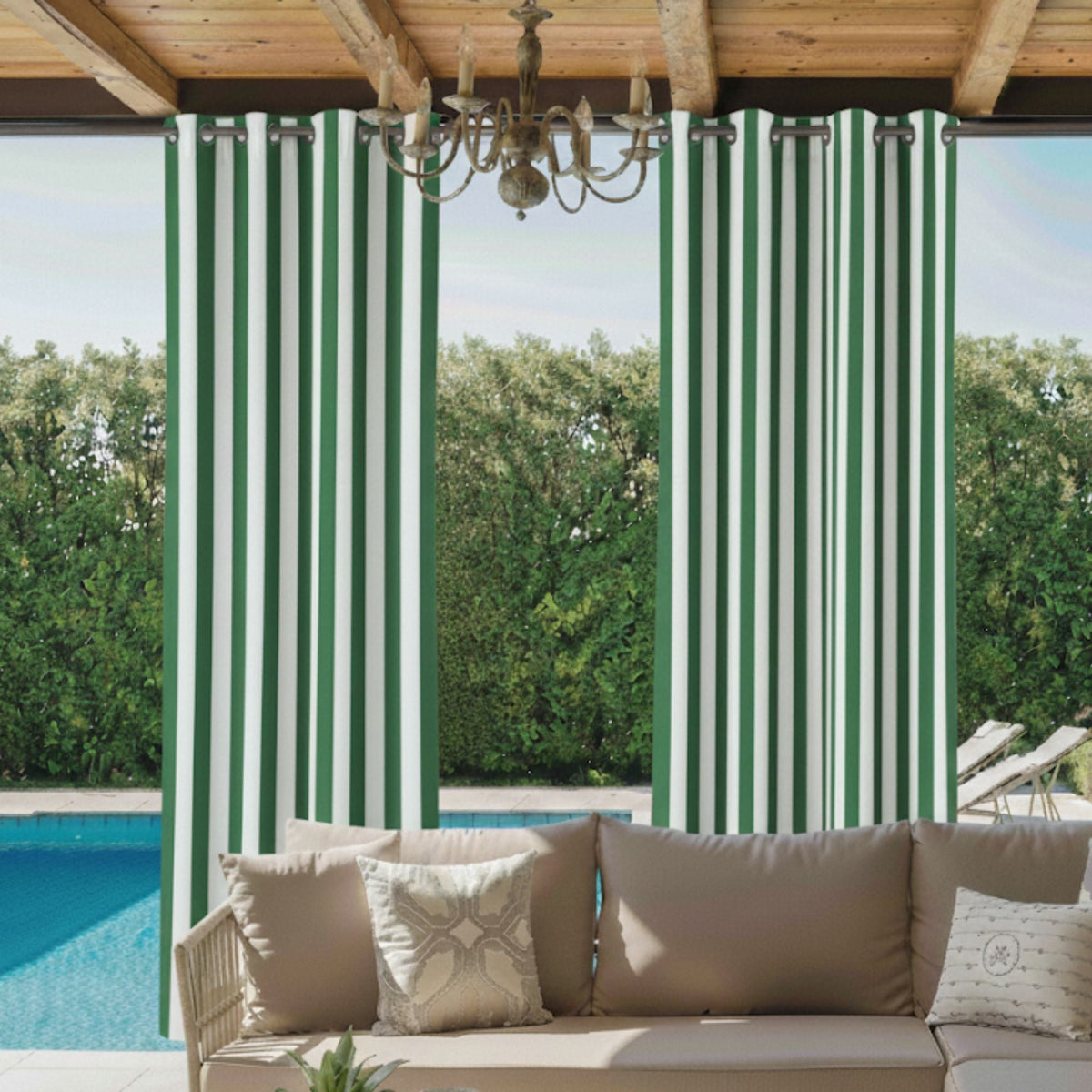 James Acrylic Outdoor Curtains