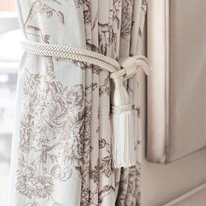 Jolie Toile De Jouy Patterned Curtains