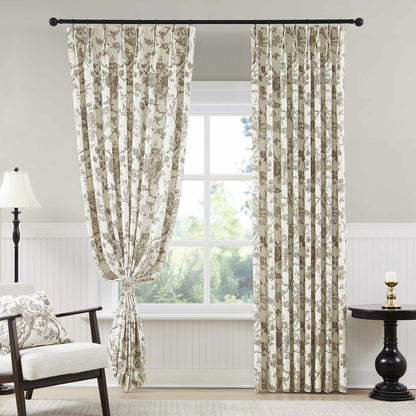 Jolie Toile De Jouy Patterned Curtains