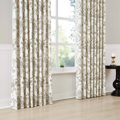 Jolie Toile De Jouy Patterned Curtains