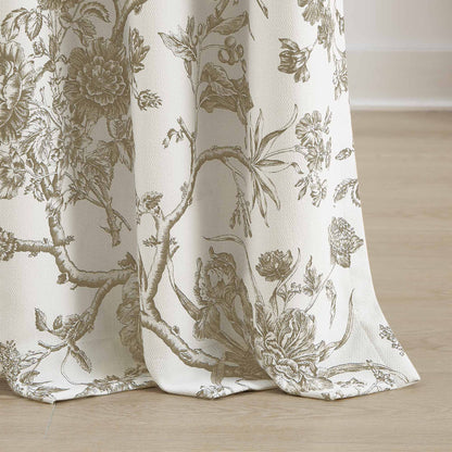 Jolie Toile De Jouy Patterned Curtains