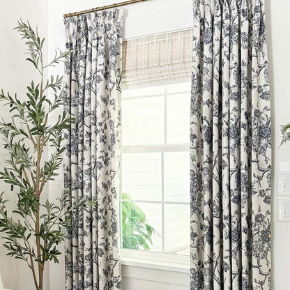 Jolie Toile De Jouy Patterned Curtains