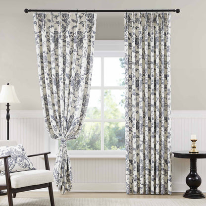 Jolie Toile De Jouy Patterned Curtains