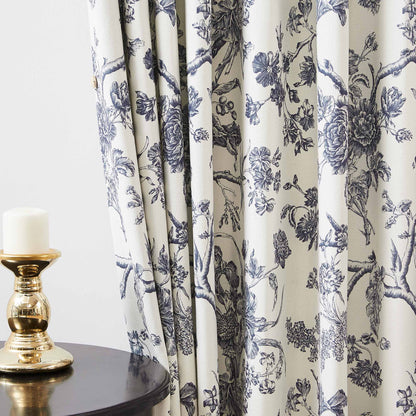 Jolie Toile De Jouy Patterned Curtains