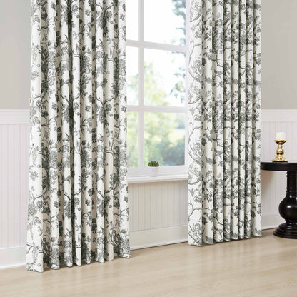 Jolie Toile De Jouy Patterned Curtains