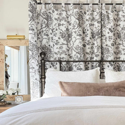 Jolie Toile De Jouy Patterned Curtains