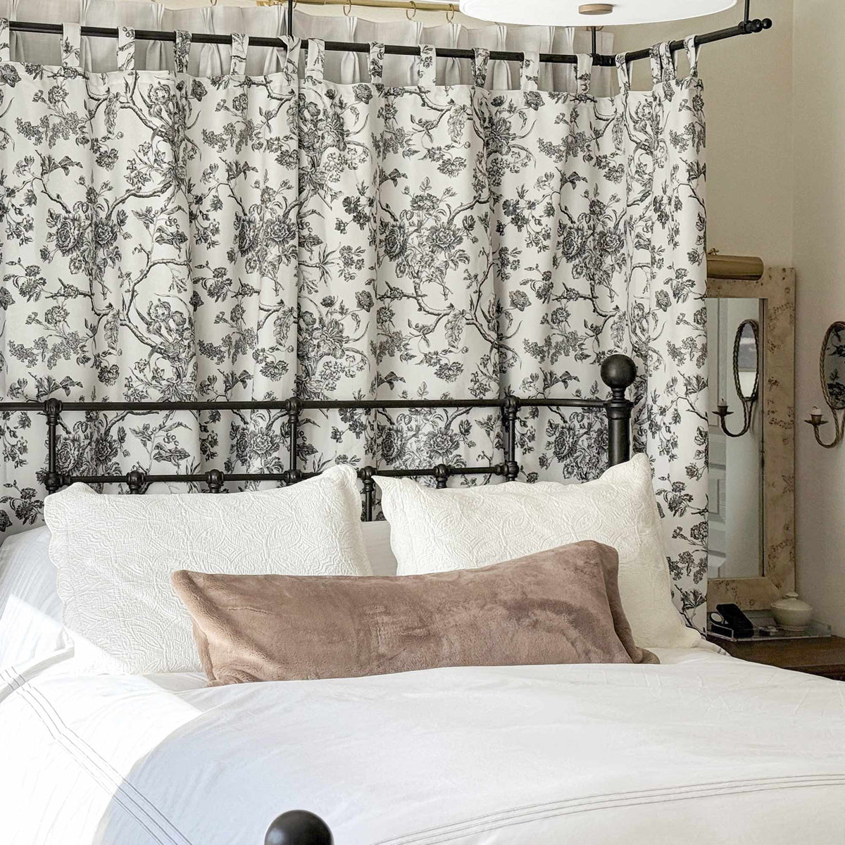Jolie Toile De Jouy Patterned Curtains