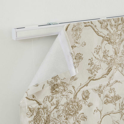Jolie Toile De Jouy Patterned Custom Roman Shades