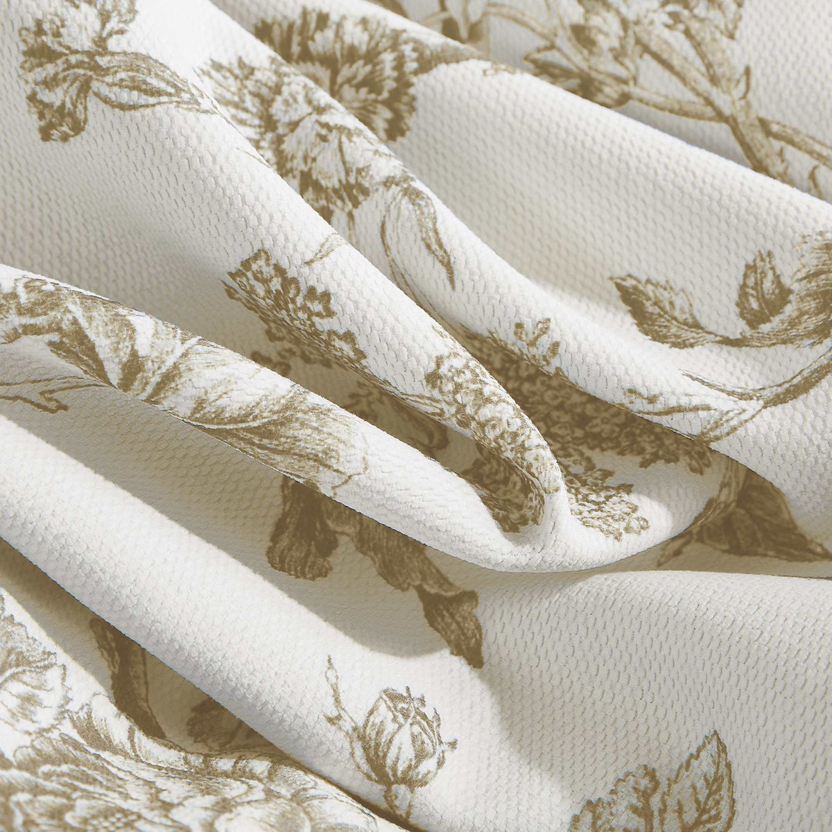 Jolie Toile De Jouy Patterned Custom Roman Shades