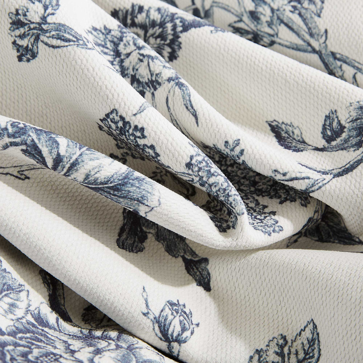 Jolie Toile De Jouy Patterned Custom Roman Shades