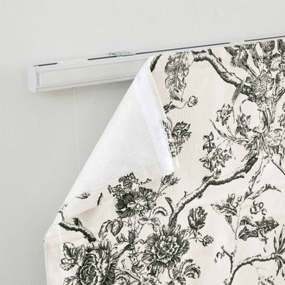 Jolie Toile De Jouy Patterned Custom Roman Shades