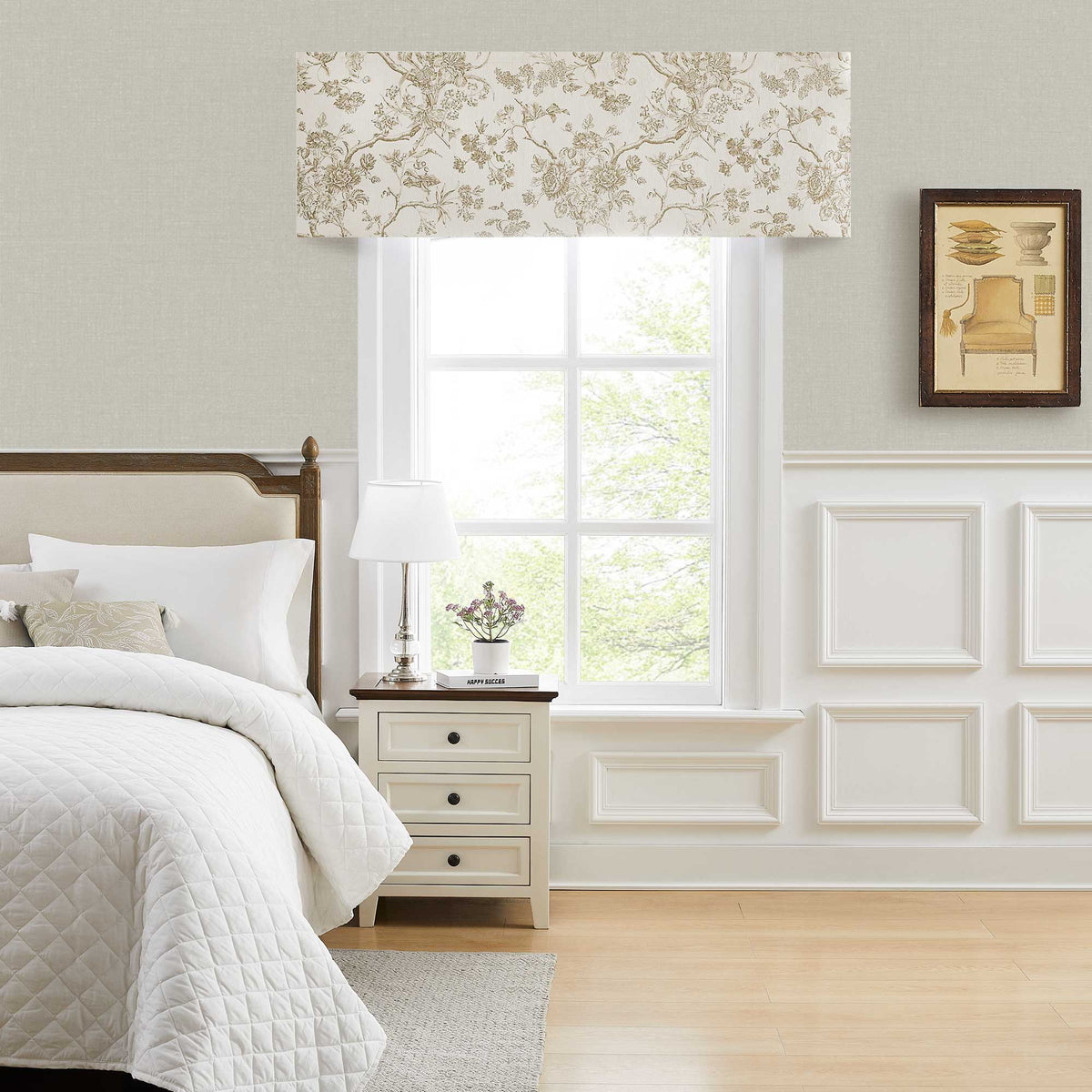 Jolie Toile De Jouy Patterned Valances