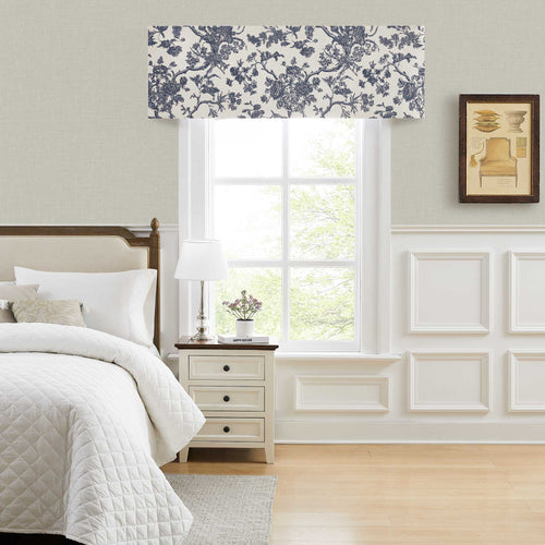 Jolie Toile De Jouy Patterned Flat Valances