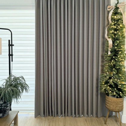 Oakley Cross Linen Texture Curtains
