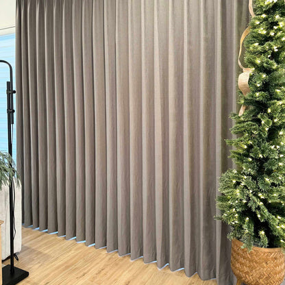 Oakley Cross Linen Texture Curtains