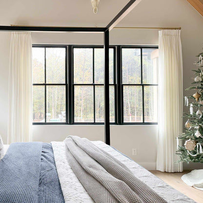 Oakley Cross Linen Texture Curtains