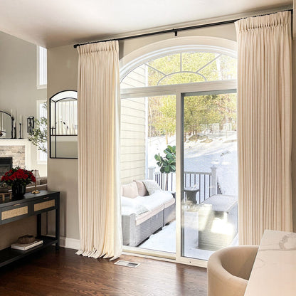 Lesley Linen Blend Curtains