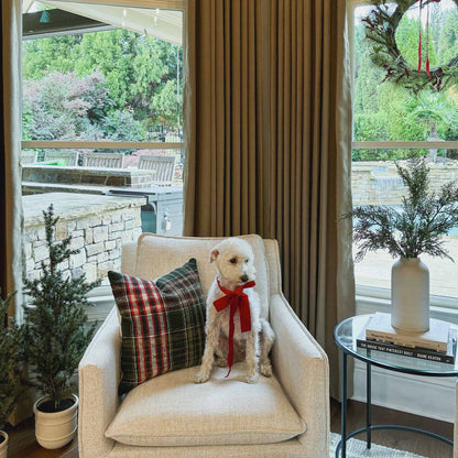 Oakley Cross Linen Texture Curtains