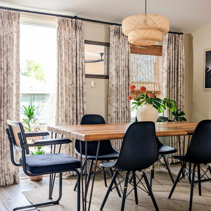 Jolie Toile De Jouy Patterned Curtains