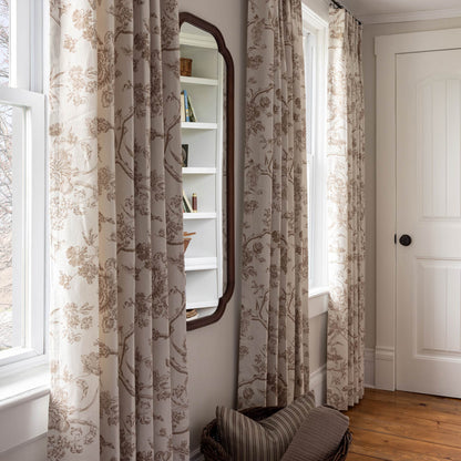 Jolie Toile De Jouy Patterned Curtains