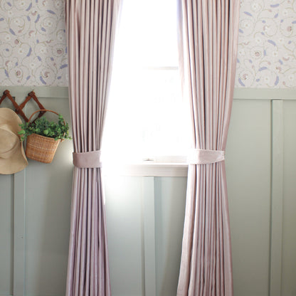 Laura Crystal Velvet Curtains