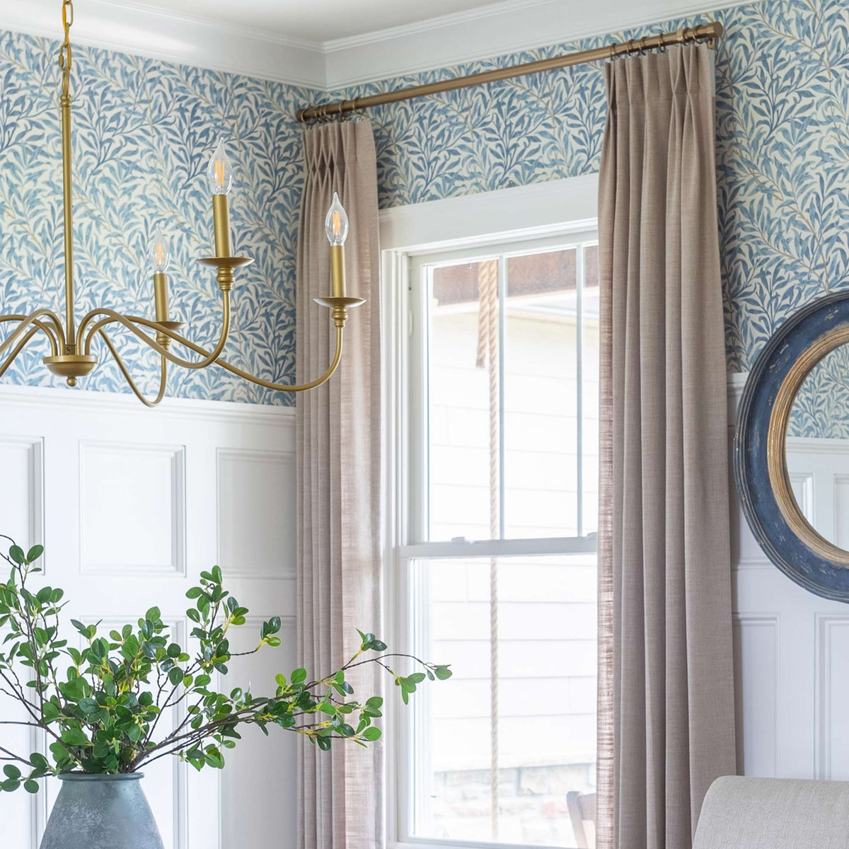 Lesley Linen Blend Curtains