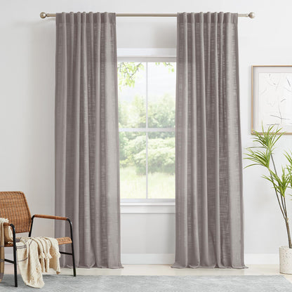 Lesley Linen Blend Curtains