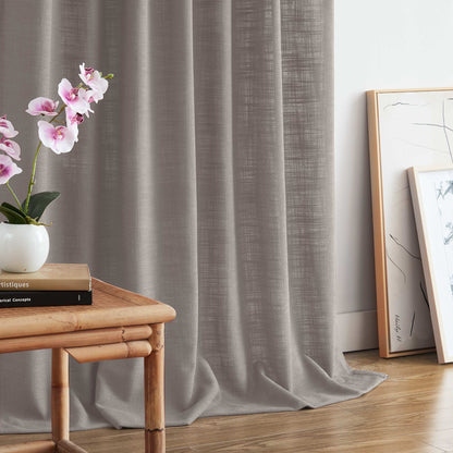 Lesley Linen Blend Curtains