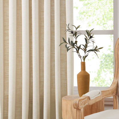 Lesley Linen Blend Curtains