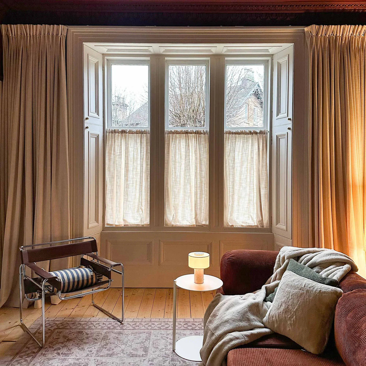 Lesley Linen Blend Curtains