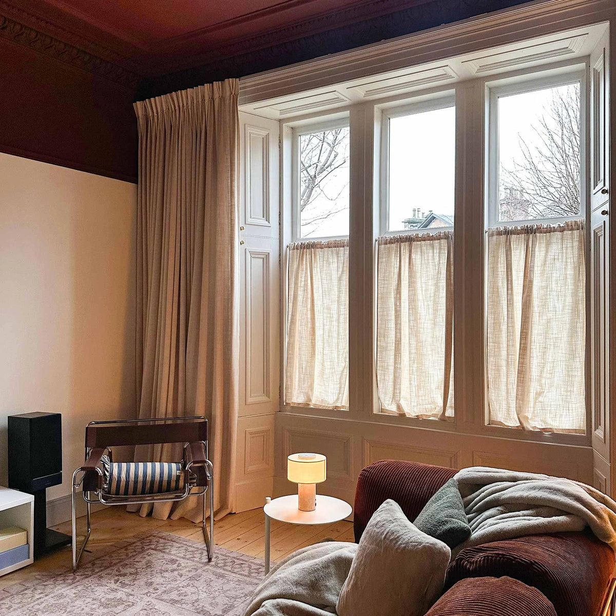 Lesley Linen Blend Curtains