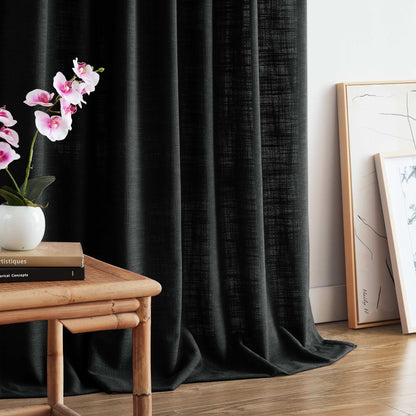 Lesley Linen Blend Curtains