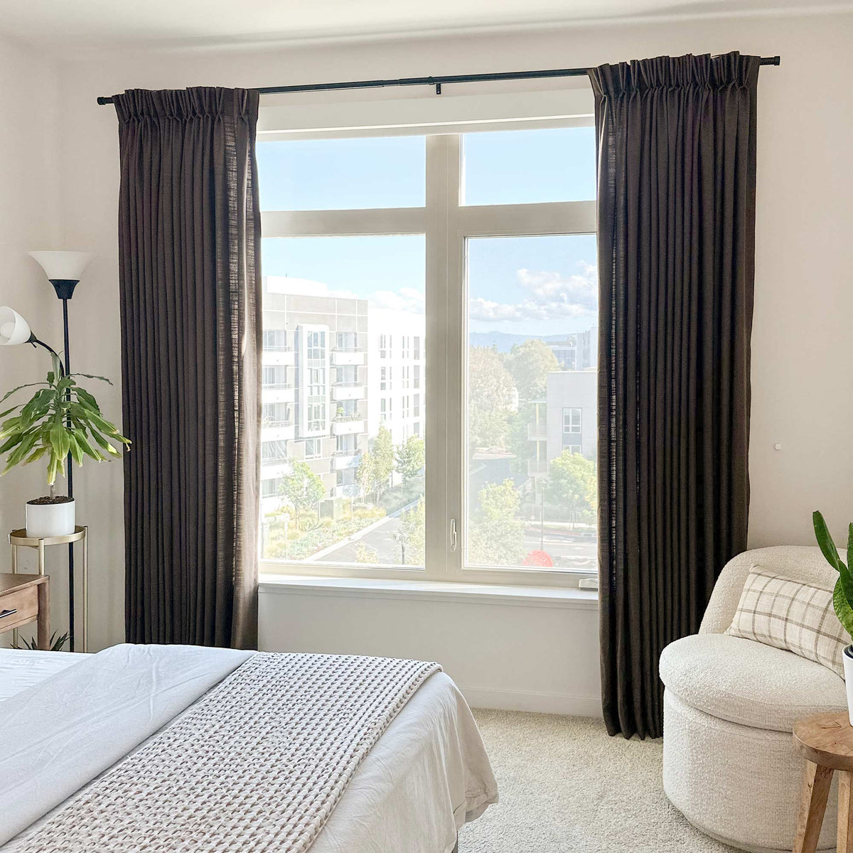 Lesley Linen Blend Curtains