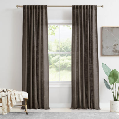 Lesley Linen Blend Curtains