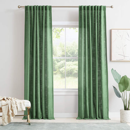 Lesley Linen Blend Curtains