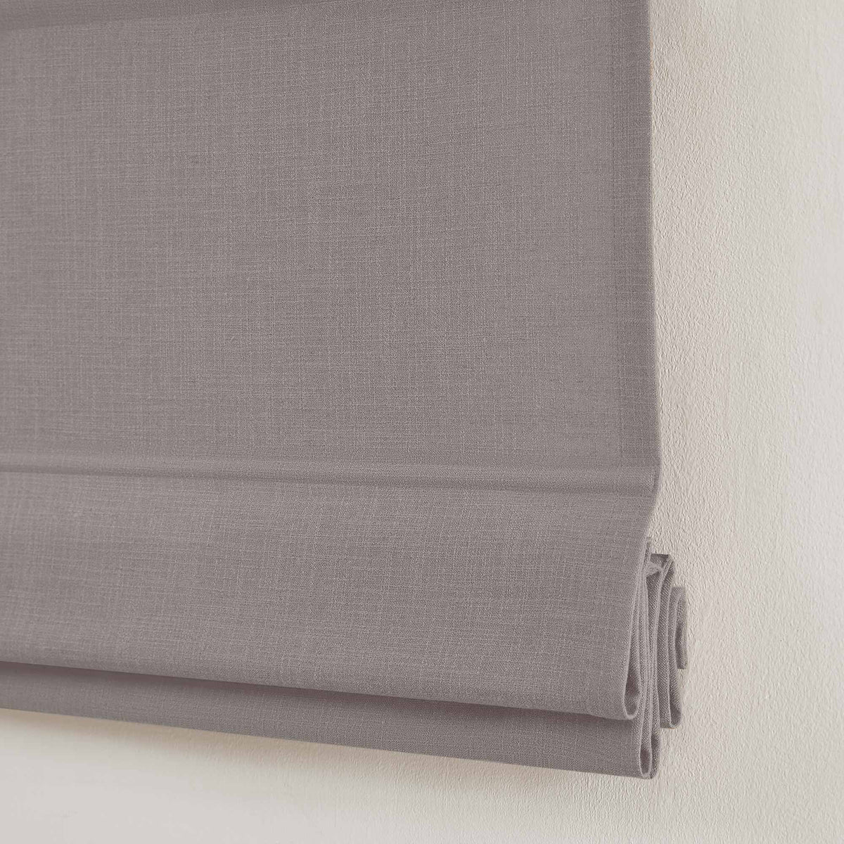 Lesley Custom Linen Roman Shades