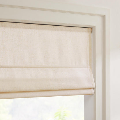 Lesley Custom Linen Roman Shades
