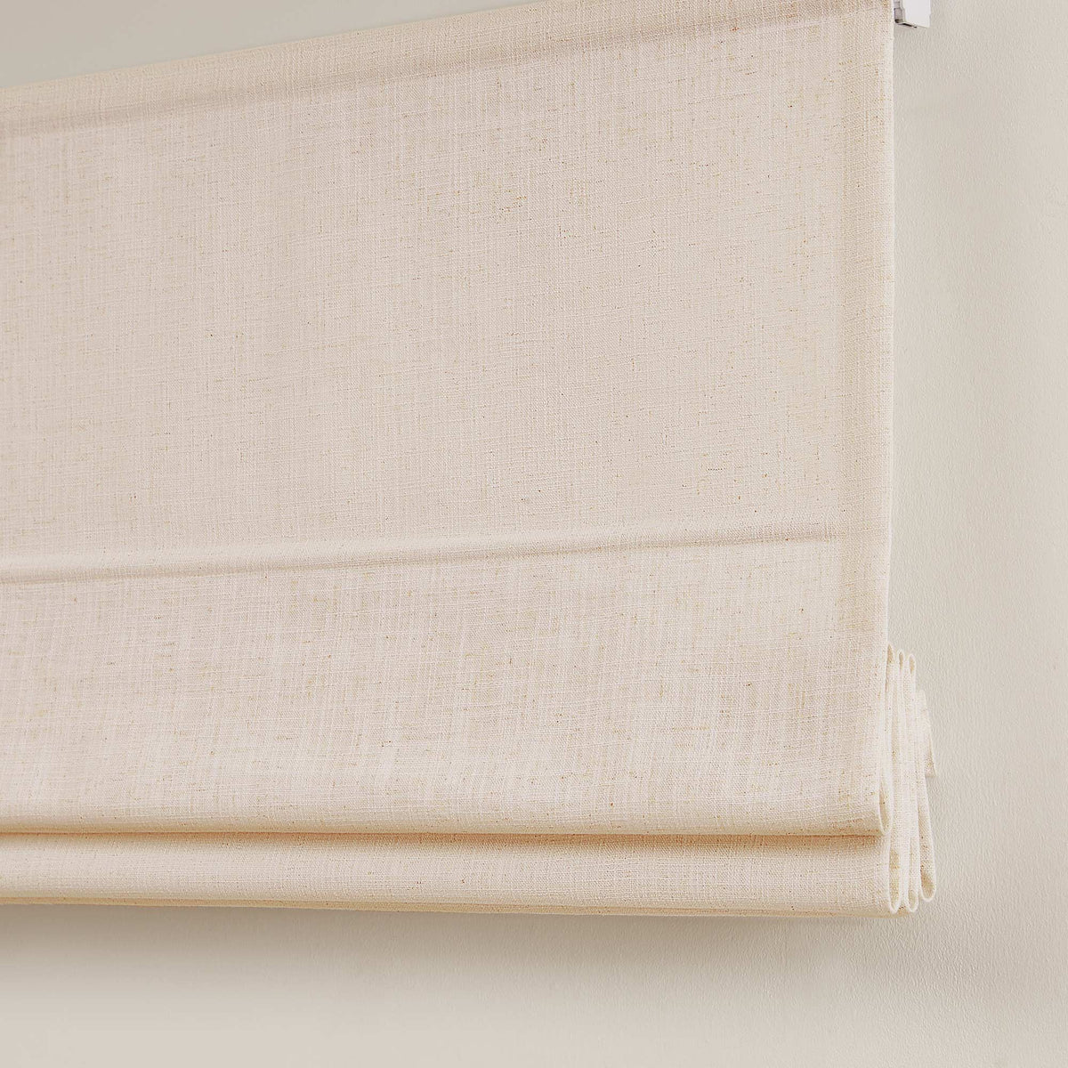Lesley Custom Linen Roman Shades