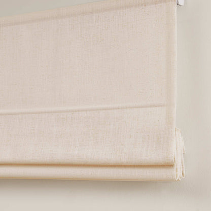 Lesley Custom Linen Roman Shades