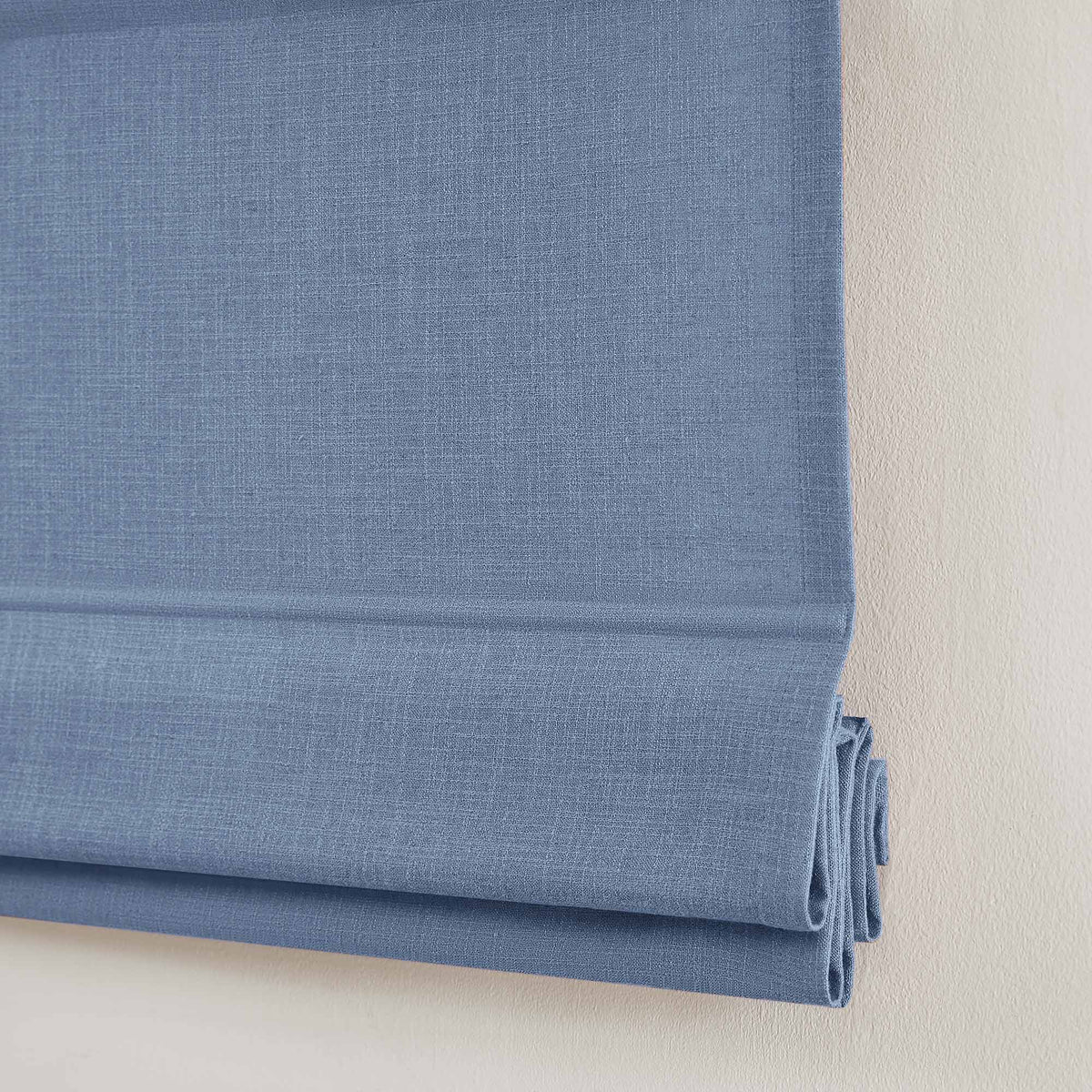 Lesley Custom Linen Roman Shades