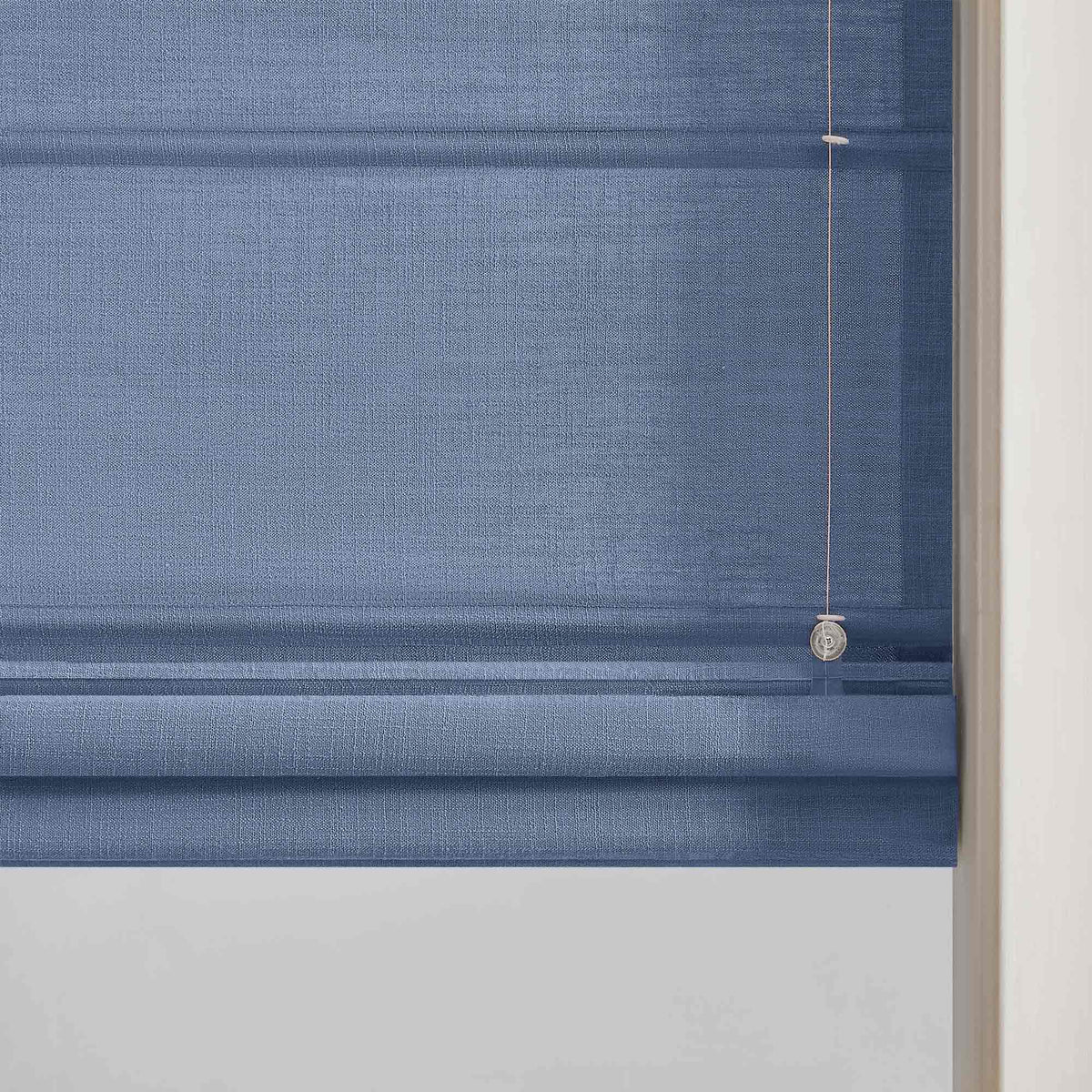 Lesley Custom Linen Roman Shades