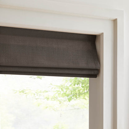 Lesley Custom Linen Roman Shades