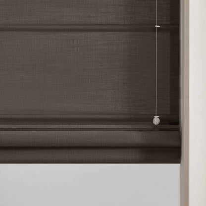 Lesley Custom Linen Roman Shades