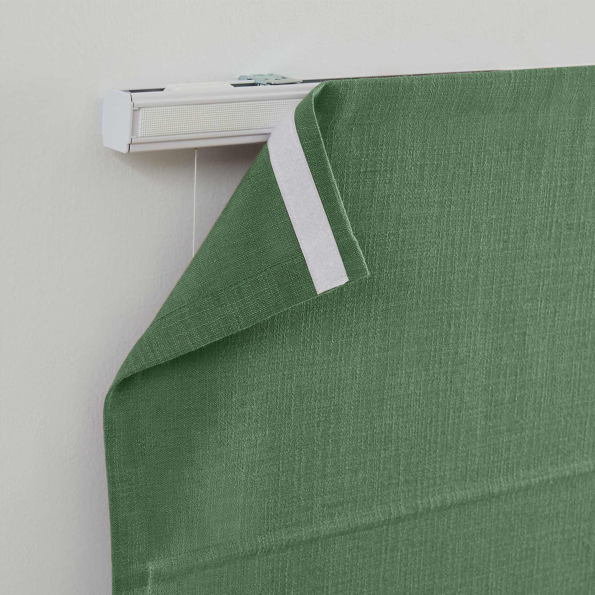 Lesley Custom Linen Roman Shades